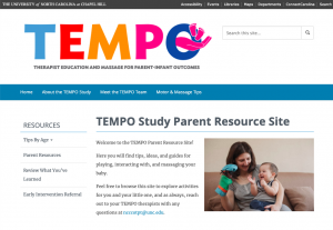 UNC TEMPO Website 